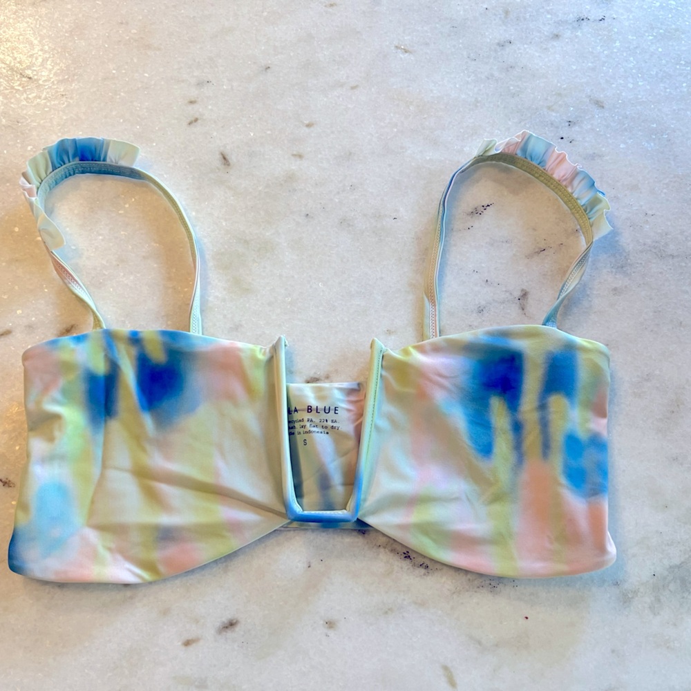 Bathing-suit top Aila Blue